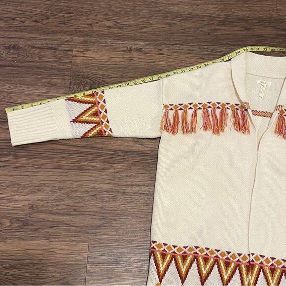 Matilda Jane Moments With You Gingersnap Cardigan Sweater Cream Gold Orange Sm - Picture 16 of 16